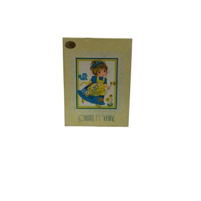 1970s Country Morning stationery box 