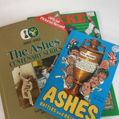 The Ashes….3 Cricket Books