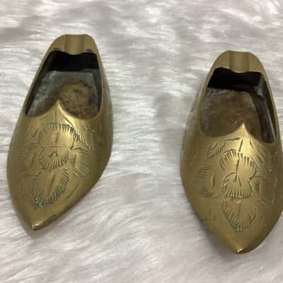 Vintage Brass Ashtrays 
