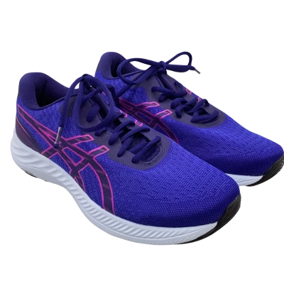 Asics Ortholite Womens  Size UK 6.5 Trainers Blue / Purple / White 