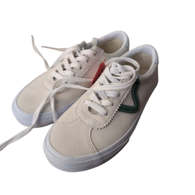 Vans Unisex  Size 5.5 / 7 Green / White Shoes 