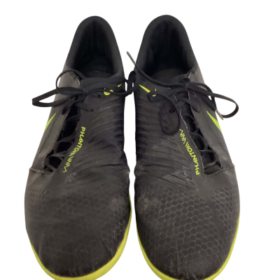 Nike Phantom VNM Club IC Men's Size 13US Black / Yellow 