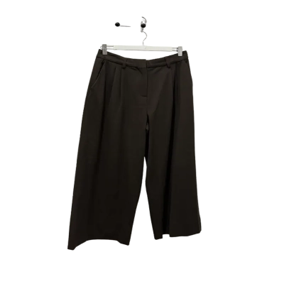 AJE Womens  Size 10 Wide Leg Pants Brown 