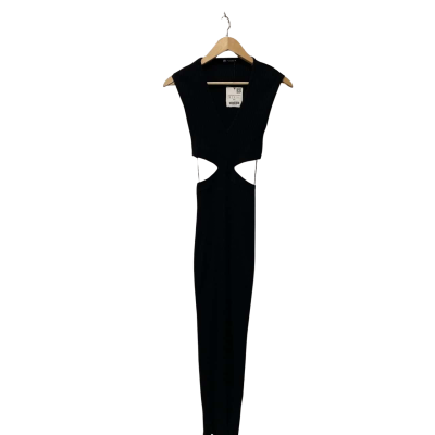 Zara Womens  Size XS Maxi Dress Black  