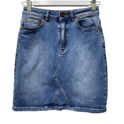 Saba Womens  Size 6 Mini Skirt Blue 