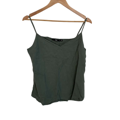Sportsgirl Womens  Size 10 Cami  Green / Khaki 