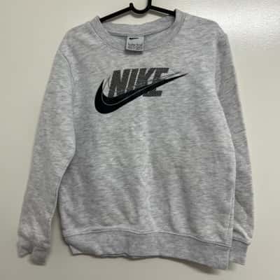 Nike Kid's Size 7 Jumper Grey 