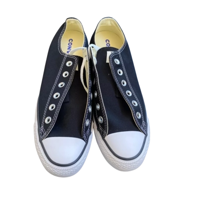 Converse UNISEX Size 7.5 / 9.5 Black  / White Shoes