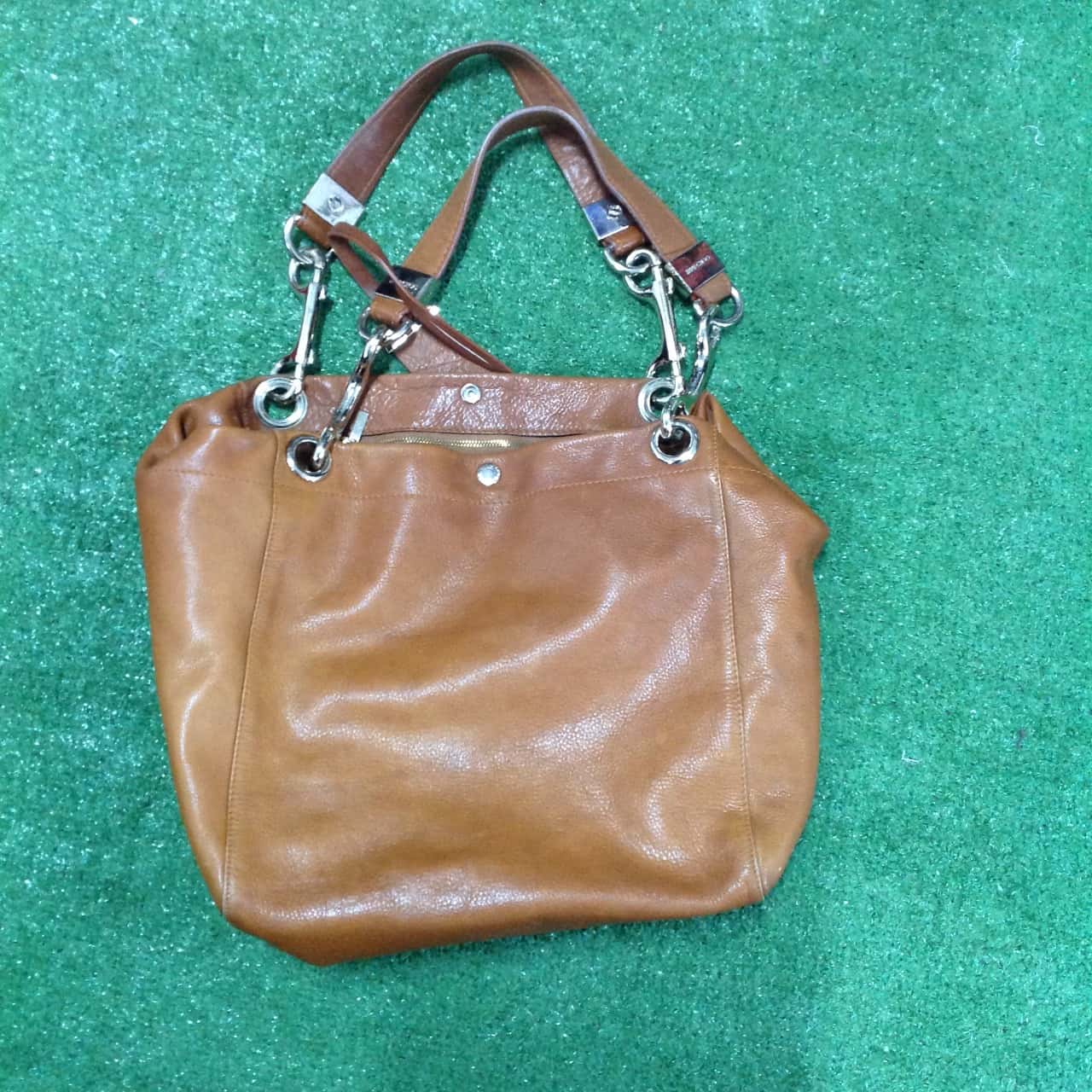 Jimmy Choo Womens Tote Shoulder Bag, Brown , Leather (s)