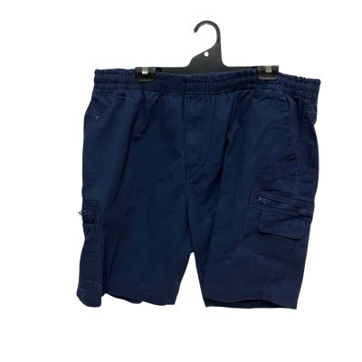  Label One Mens  Size 42 Navy Blue Cargo Shorts 
