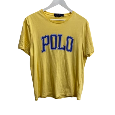 Polo Ralph Lauren Mens  Size L Short Sleeve T-shirt Yellow 