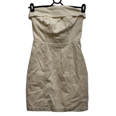 Ghanda Womens  Size 6 Strapless Dress White 