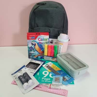 Classic Everyday Backpack With Supplies - New With Tags