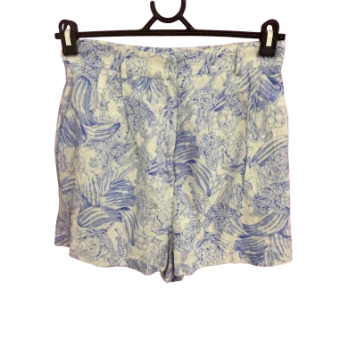 Kookai Womens  Size 10 Shorts Blue / Floral / White 