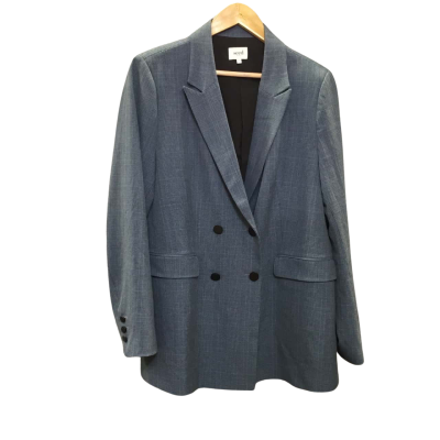 Seed Mens Size 16 Suit Jacket Blue 