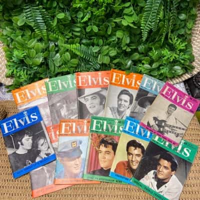 Elvis Tenth Year Monthly Book