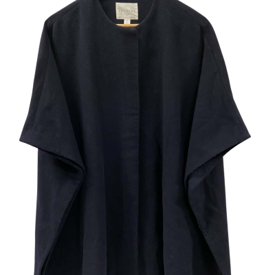 Trenery navy blue shawl, Size M