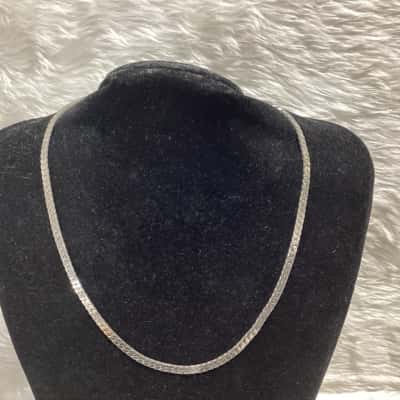  Womens Sterling Silver Necklace 