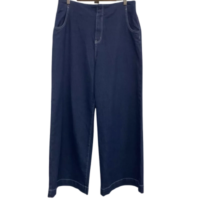 Sheike Womens Navy Blue Mom Jeans Size 18