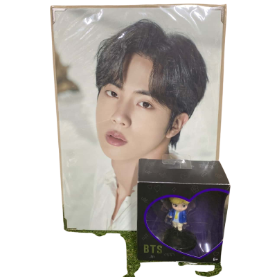 BTS Jin Map Of The Soul Premium Photo & Mini Idol Figure