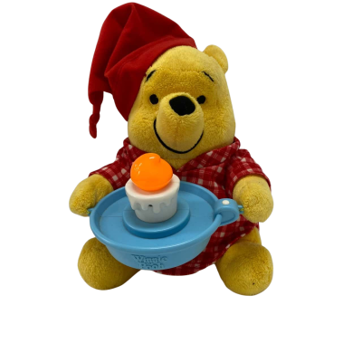 Disney Magic: TOMY Winnie The Pooh Singing Night Light Plush 27cm #Disney #WinnieThePooh #BabySleepAid #CollectiblePlush