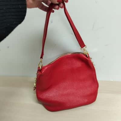 Indigo Red Handbag VGUC 