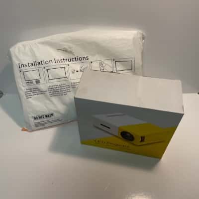 1080p  LED projector + 120" 16:9 screen 