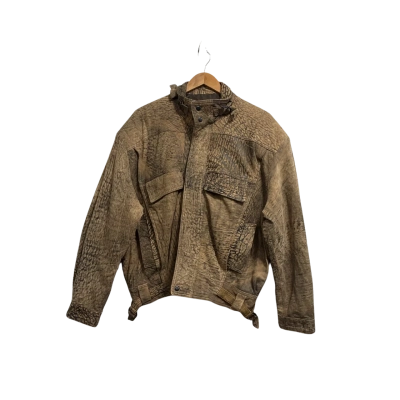 Atelier 15 Men’s Size L Faux Reptile Print Jacket