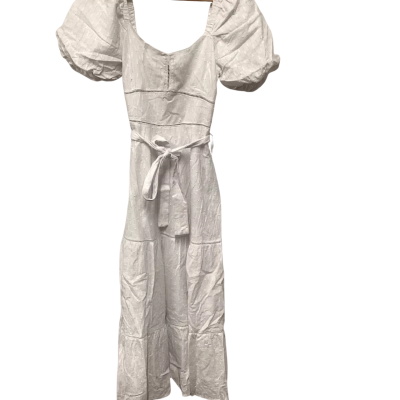 Minkpink Womens  Size XS Short Sleeve Dress  White 