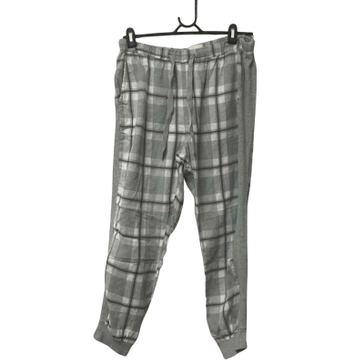 Womens Peter Alexander Size L Grey Plaid Pyjama Pants
