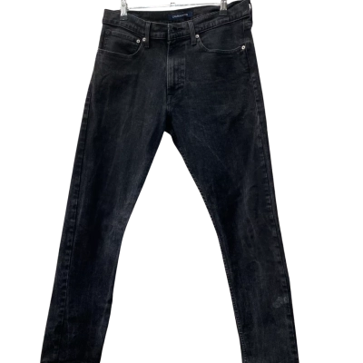 Calvin Klein Mens  Size 32 / 33 Straight Leg Jeans Black  