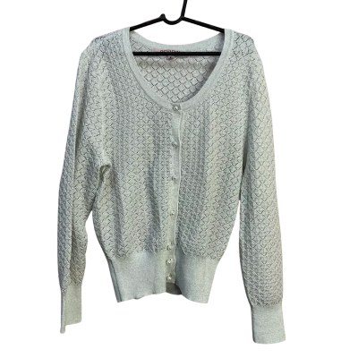 Review Kids  Size 8 Cardigan Silver 