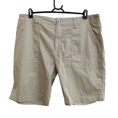 Gazman Mens Featherweight Shorts Size 40 Beige / Sand 