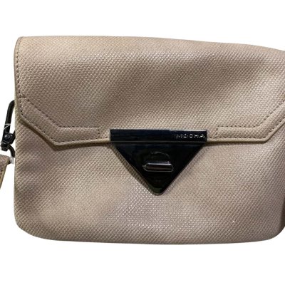  Womens Mocha Shoulder Bag 20x14 cm