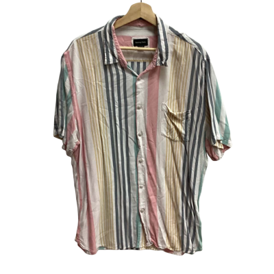 Barney Cools Mens  Size XXL Short Sleeve Shirt Multicoloured (g)