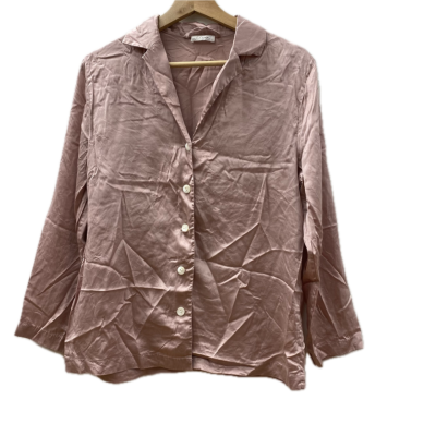Lilysilk Womens Blouse Size S Pink  