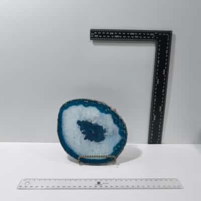 Blue Agate Slice 