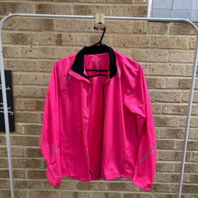 Nike Womens pink storm fit jacket Size L 