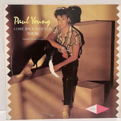 Paul Young Come Back And Stay 12” 45 RPM Vinyl Record
