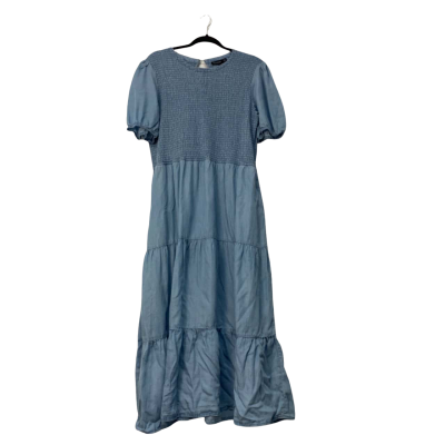 BNWT Decjuba Womens Kass Chambray Midi Dress Size 18 Blue RRP$139.95