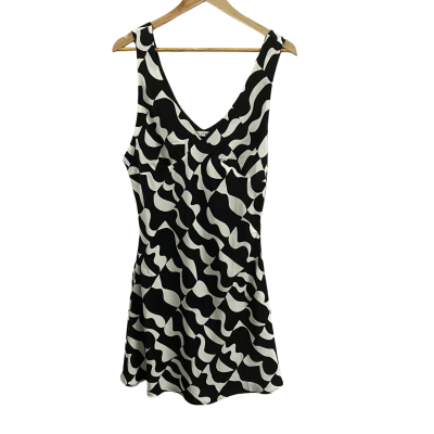 Jorge Womens  Size 14 Mini Dress Black / White 