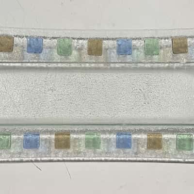 Glass Tray - Rainbow Tiles