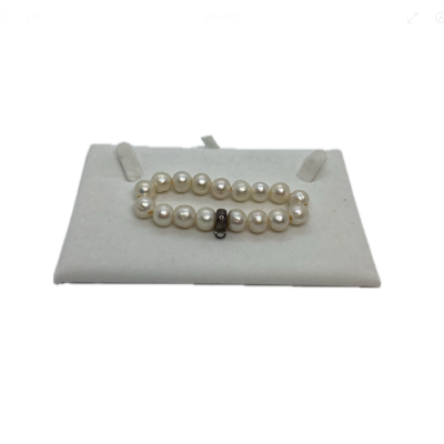 THOMAS SABO Charm Club Womens Beaded Bracelet / Bracelet Pearl Coloured /  Sterling Silver 