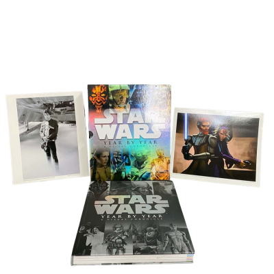 Star Wars Year by Year: A Visual Chronicle Hardcover Book in Slipcase