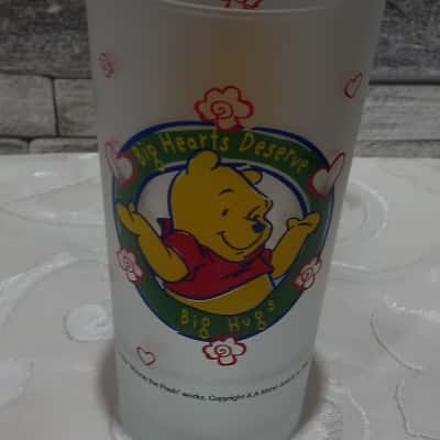 Winnie The Pooh Big Hearts Deserve Big Hugs Glass