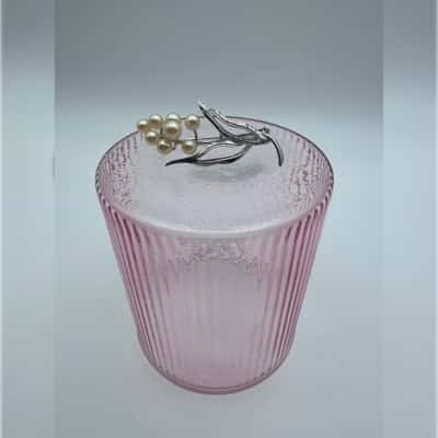  Sterling Silver and Pearl Brooch 