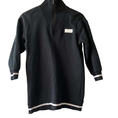 Country Road Womens  Size 8 Quarter Zip Jumper Black  