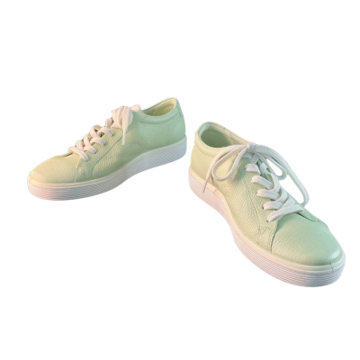 Ecco Womens  Size 40 sneakers Green / White 