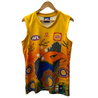 AFL West Coast Eagles Indigenous Jersey Size S