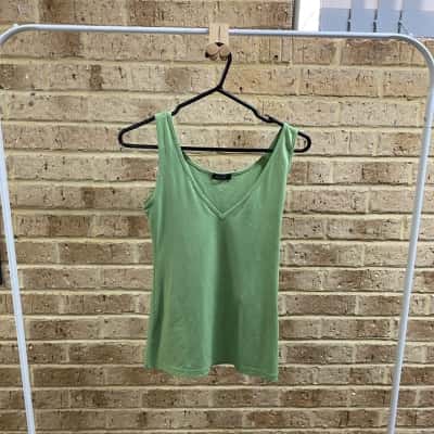 Kookai Womens green tank top Size 1 